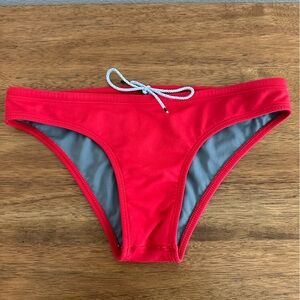 JOLYN Clothing Red “Andy” Bikini Bottoms